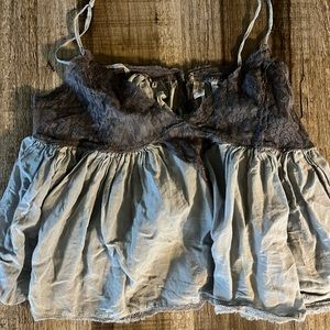 Free People intimate cropped top size xs